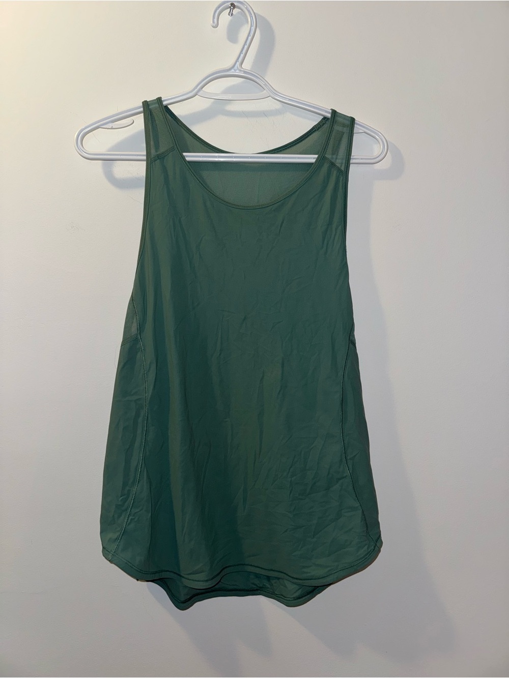 lululemon athletica Deep Green Scoop Tank